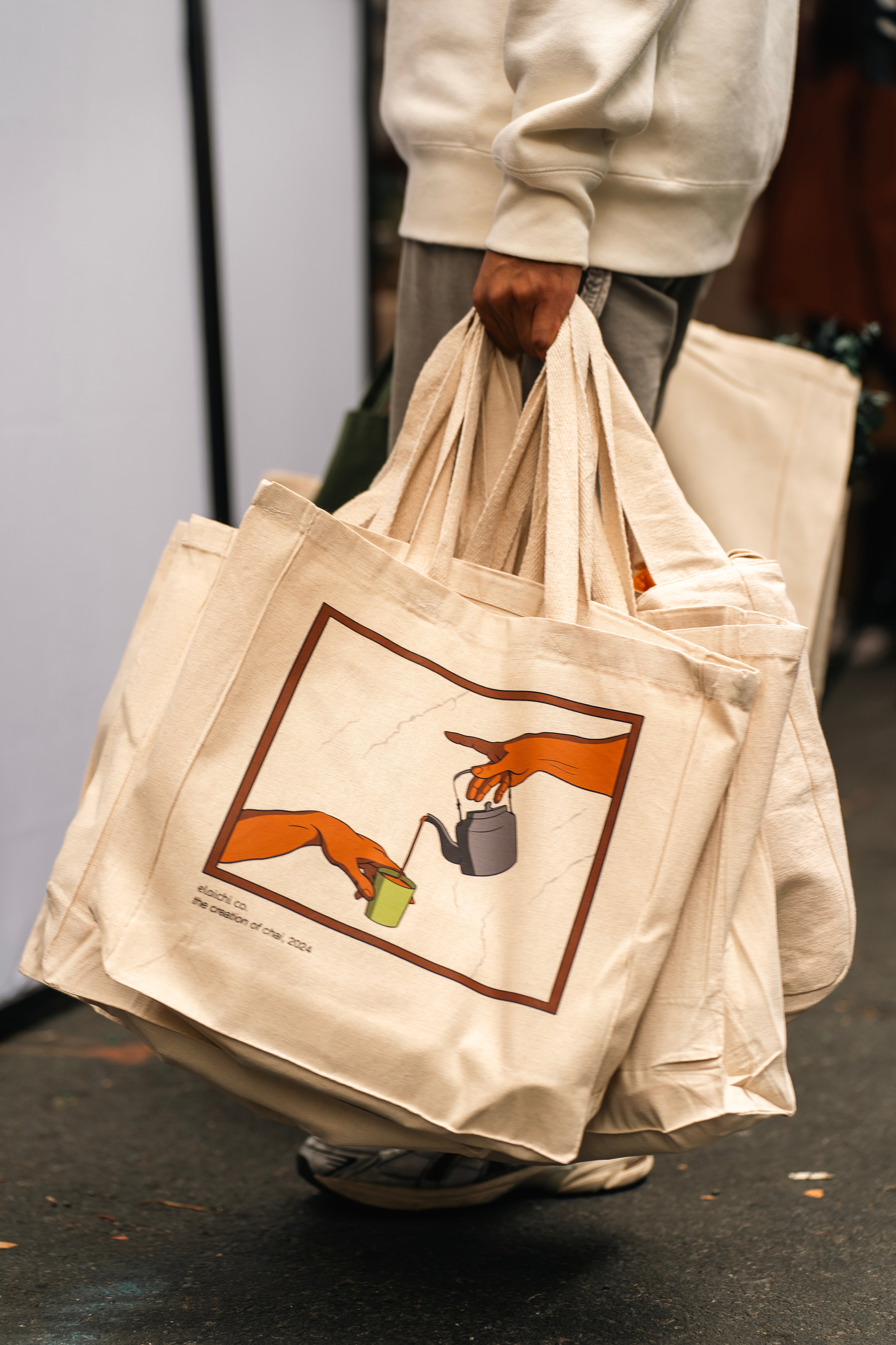 "The Creation of Chai" Tote