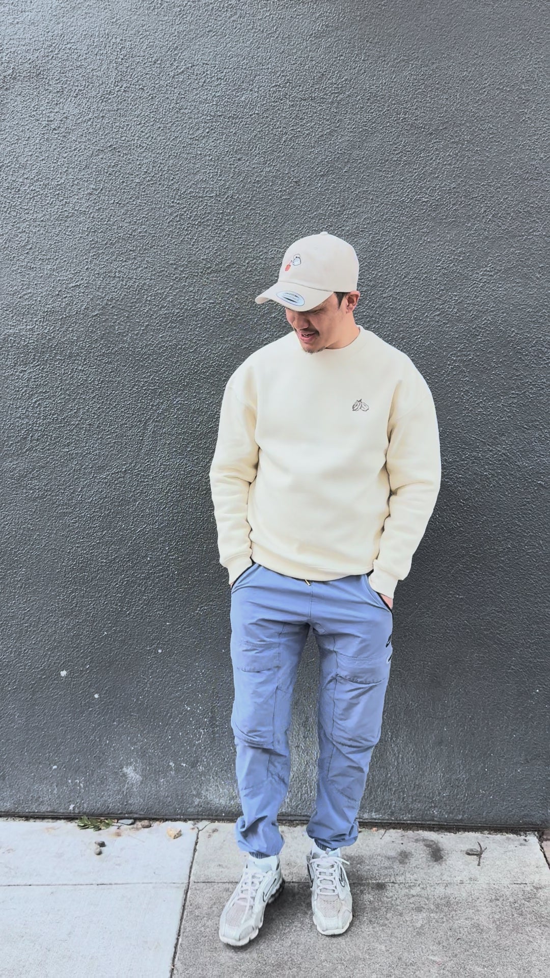 Load video: Wazir Khan Crewneck